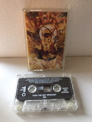 1991 TOAD THE WET SPROCKET FEAR CASSETTE TAPE ALTERNATIVE ROCK MUSIC