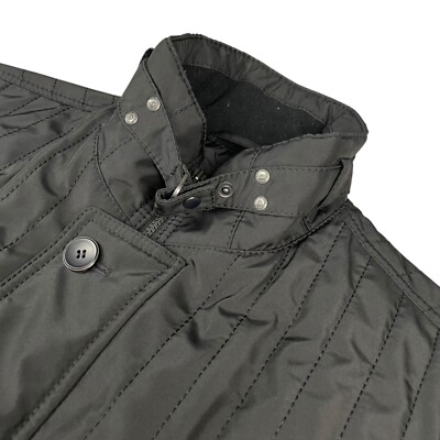 Bugatti Men s Full Zip Lined Cargo Jacket Black   Size 52