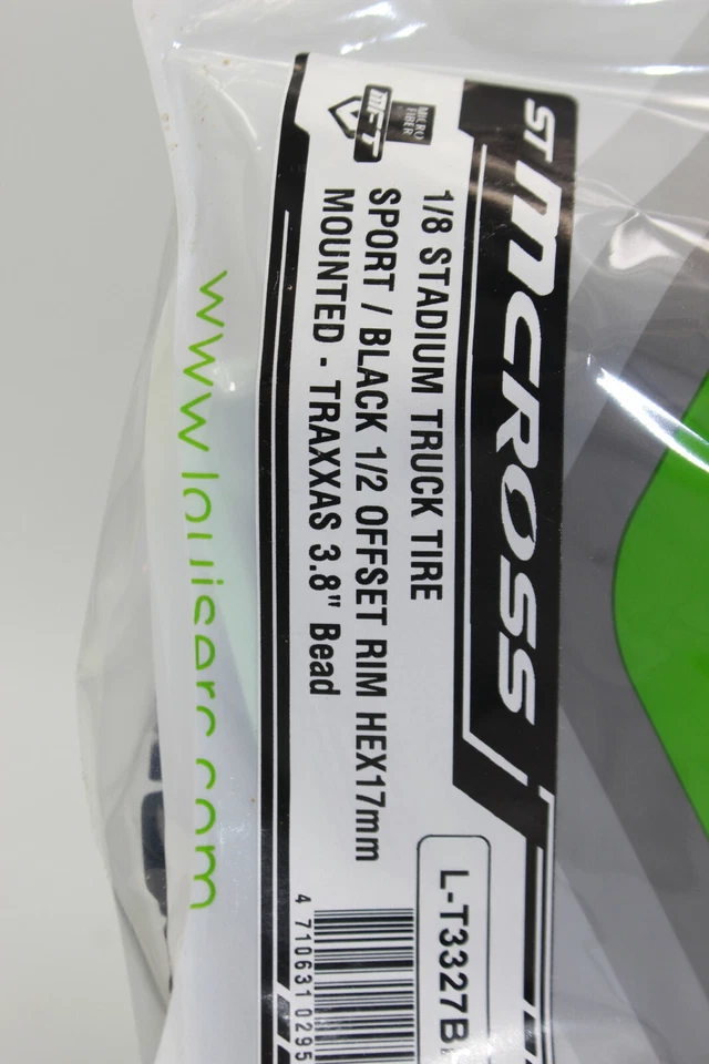 LOUISE LOUT 3327 BH MFT ST 3.8 Mcross 1:8 auf Offset Felge Monster Truck E-Revo - Bild 3 von 4