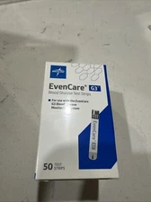 Medline MPH3550 Glucose Blood Test - 50 Strips