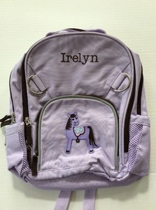 pottery barn horse backpack