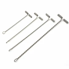 Fishing Balance Rigs Hooks Wire Arm T Shape Swivel Twisted Cross-line