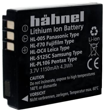 Hahnel HL-DC4 Replacement Li-ion Battery for Leica BP-DC4