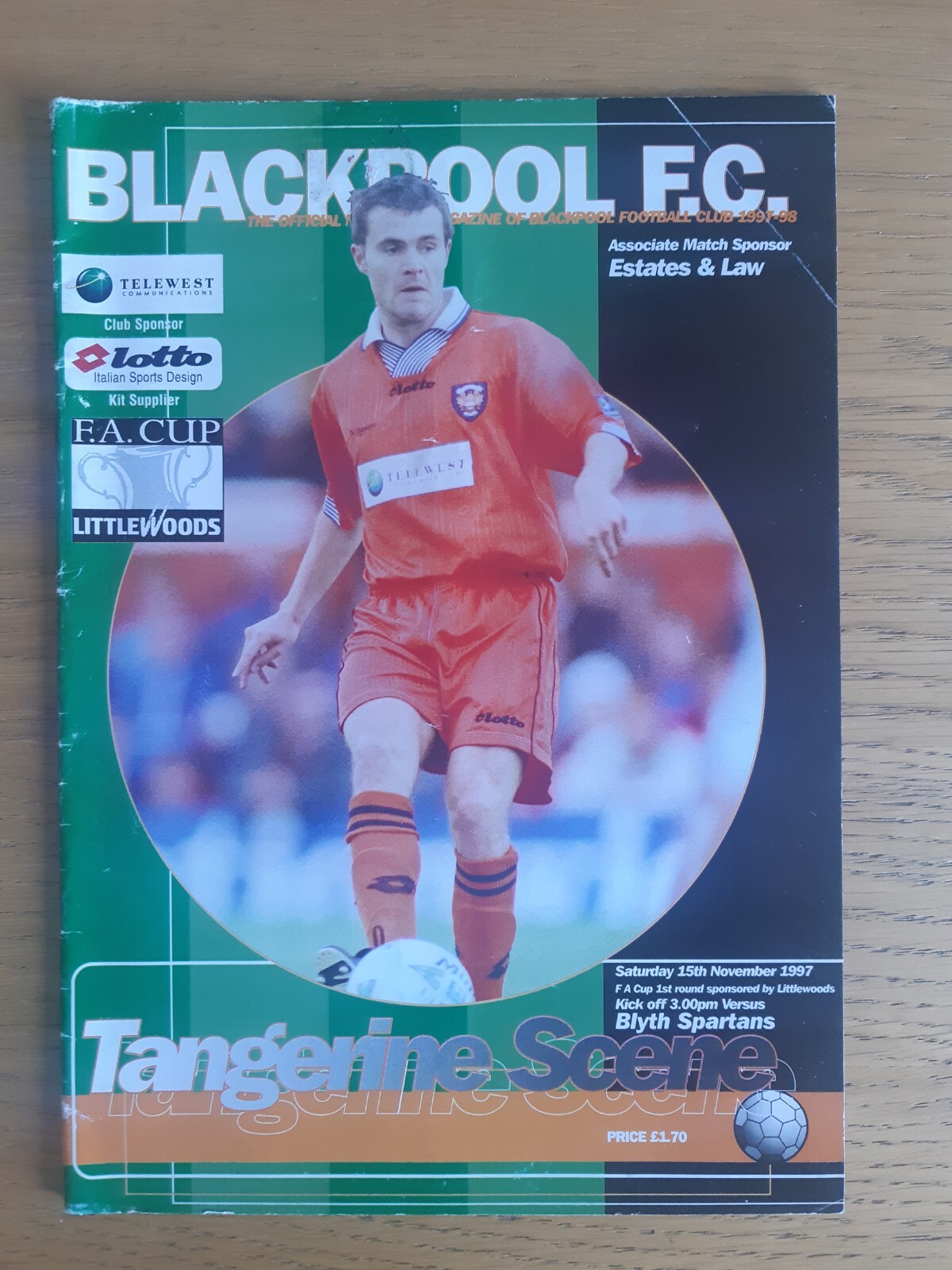 Blackpool Home Football Programmes eBay