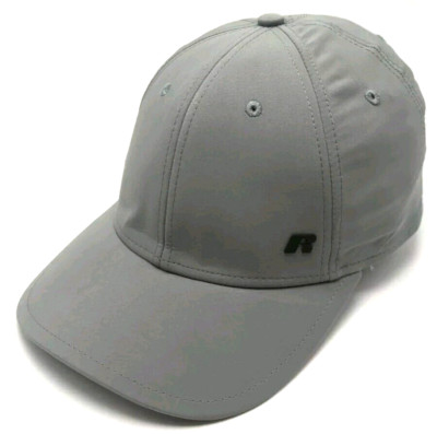 RUSSELL ATHLETIC hat flexfit fitted gray cap - size XL