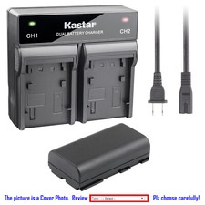 Kastar Battery AC Rapid Charger for BP-911 BP-915 Canon ES8200V ES8400V ES8600
