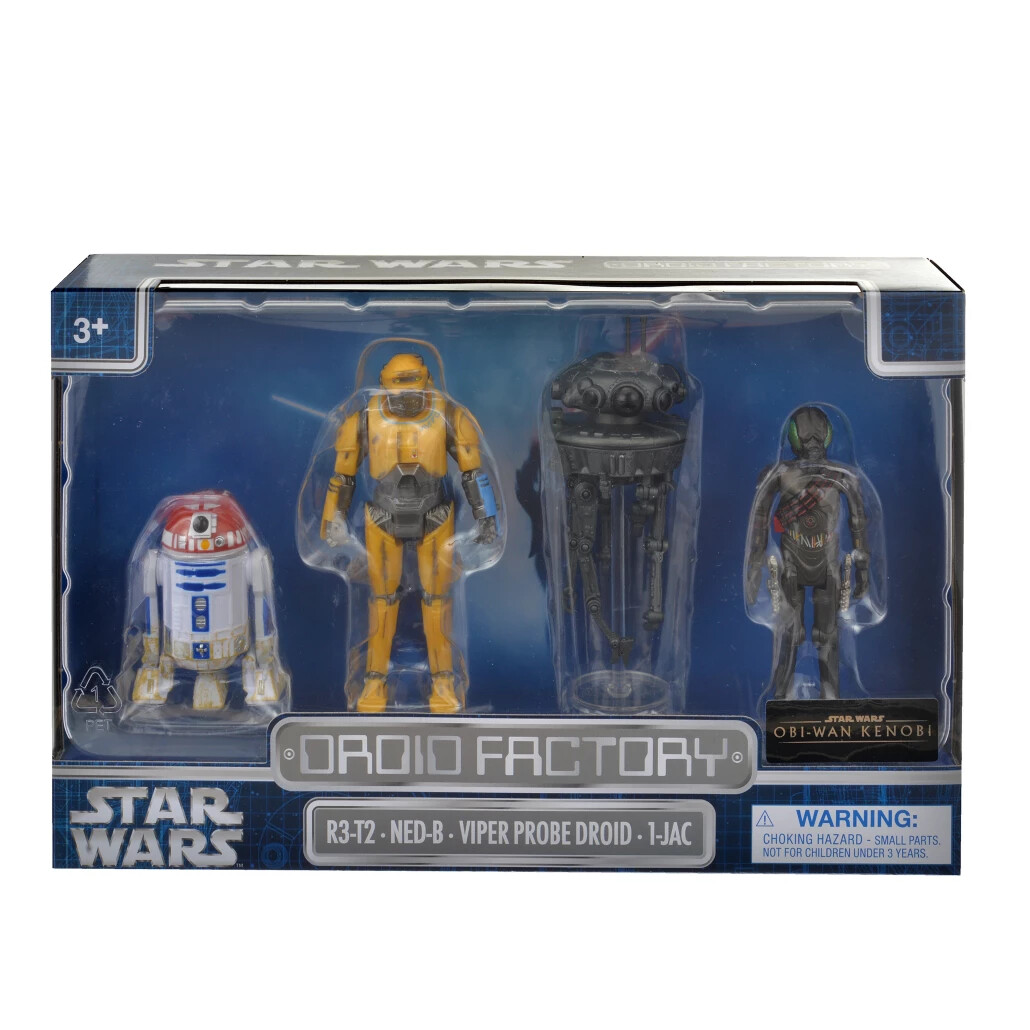 Disney Store Star Wars Obi Wan Kenobi Figure Set Japan Droid