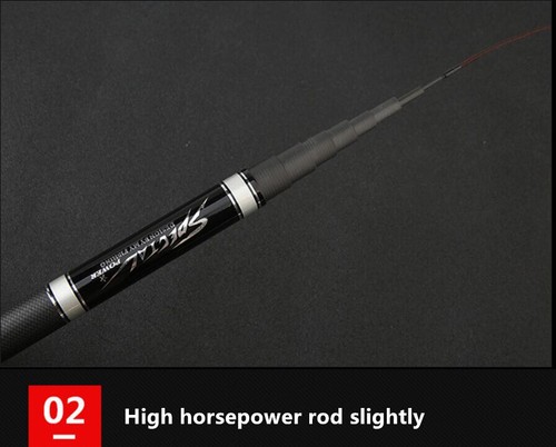 Telescopic Fishing Rod 3.6m 4.5m 5.4m 6.3m High Carbon Stream Fishing Pole Carp - Picture 34 of 40