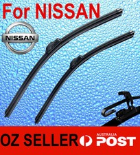 Pair Frameless Windscreen Wiper Blade For NISSAN PATHFINDER R50 1995  - 2005