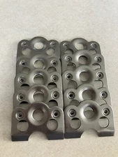 10  - 1/4 Quick Turn Dzus Plates .