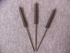 Power Tube Brsh 1/4" .005 Carbon, 1.5" Brush Part, 4" OAL - Qty 3 USA  FREE SHPG