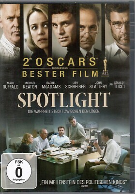 Spotlight - Mark Ruffalo  Michael Keaton  DVD