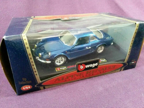 Voitures de rallye miniatures Burago sous boîte fermée