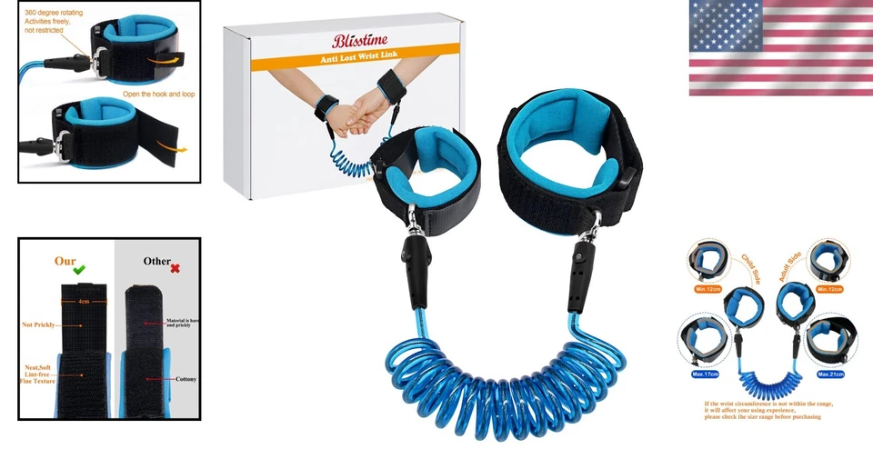 Reliable Anti-Lost Wrist Link for Babies & Kids - Extra Soft & Adjustable - Image 2 of 4