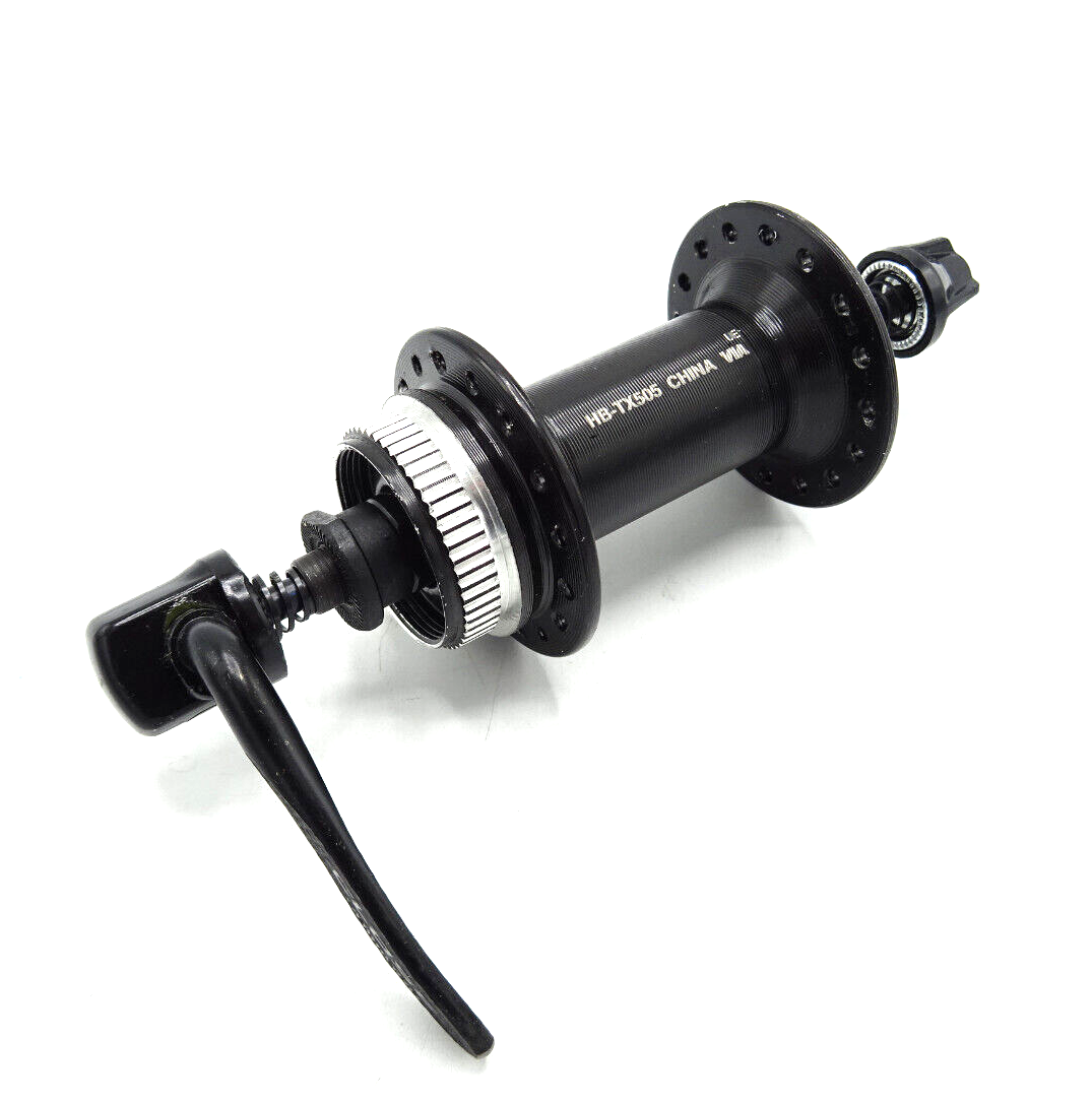 Shimano HB-TX505 Centre-Lock Disc Front Bike Hub 100mm QR 32H
