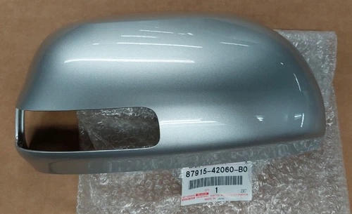 OEM TOYOTA  RAV4 OUTER MIRROR COVER SILVER FITS 2008-2012 PASSENGER SIDE