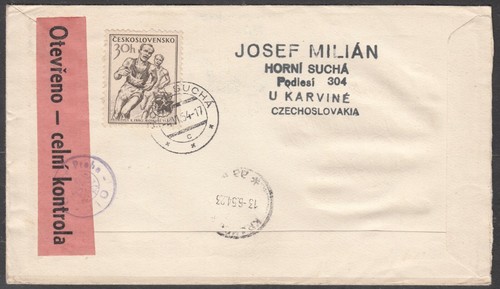 CZECHOSLOVAKIA 1954 FDC SC#658/60 FDC Year of Czech Music,” 1954. ..... - Picture 2 of 2