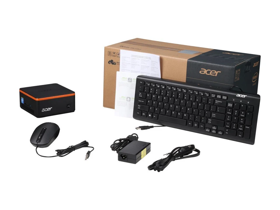 Acer Revo Build M1-601-UR51 SFF PC Intel N3050/2GB DDR3L/32GB eMMC/Win10 *NEW* - Image 4 of 4