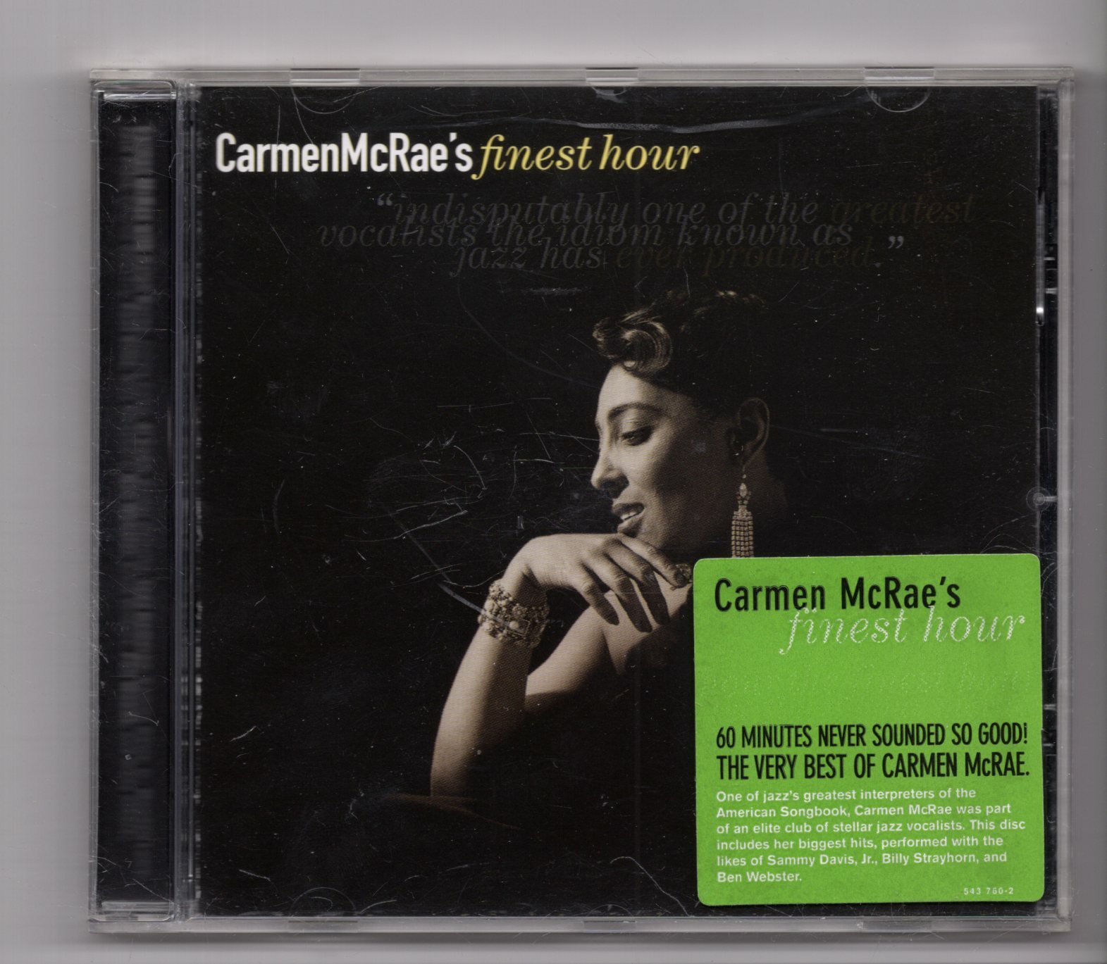 (JP51) Carmen McRae, Finest Hour - 2000 CD