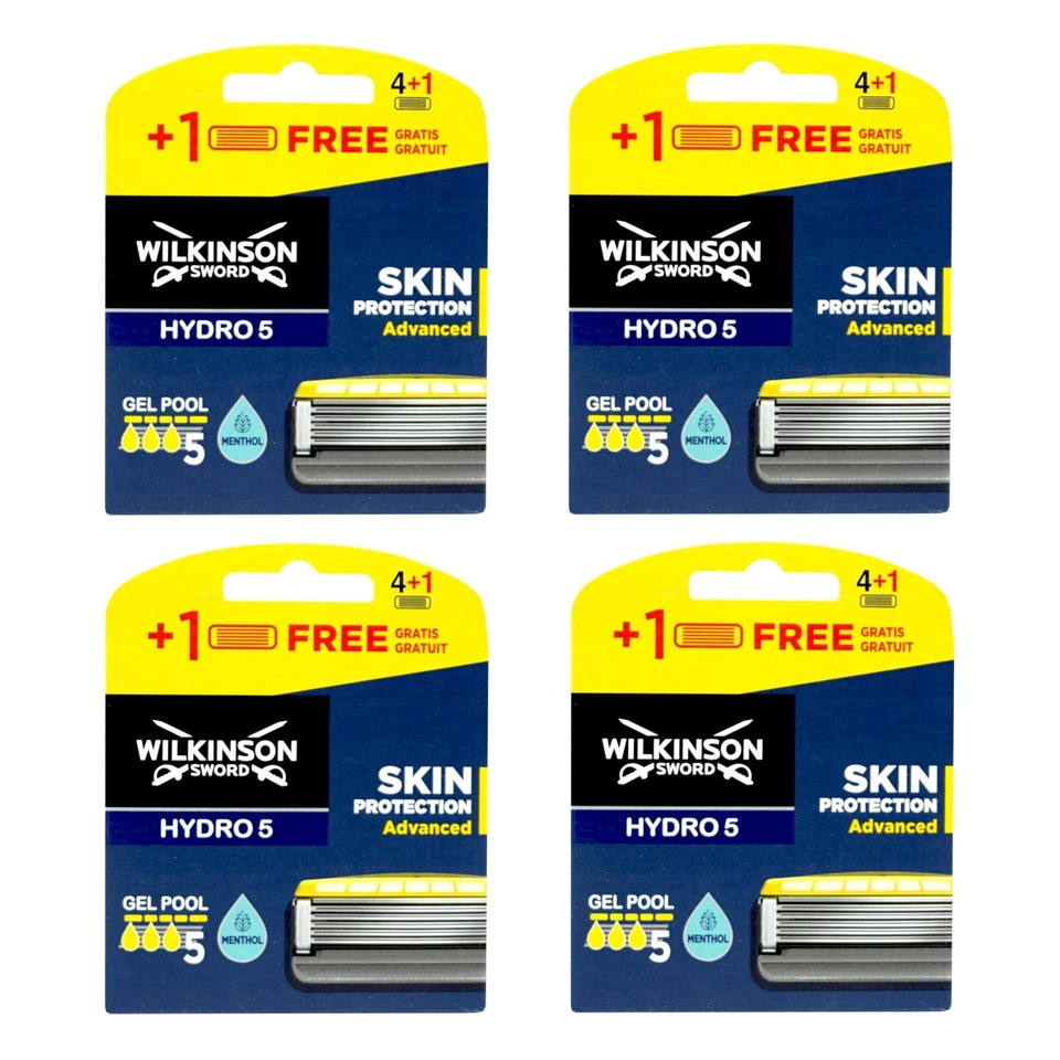 20x Wilkinson Sword Hydro 5 SKIN PROTECTION Advanced Rasierklingen - NEU - OVP -
