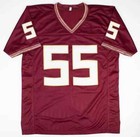 Braden Fiske Signed Florida State Seminoles Jersey (JSA COA) Los Angeles Rams DT — photo 3
