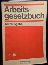 Arbeitsgesetzbuch Textausgabe 1977