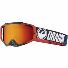 Dragon Alliance MXV Max Bonus Moto Goggles (Factory / Luma Lens Red Ion + Clear)