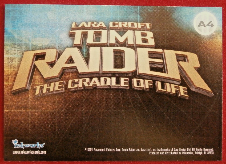 TOMB RAIDER - TIL SCHWEIGER - Personally Signed Autograph Card - LIMITED EDITION - Image 2 of 2