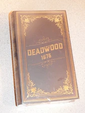 Deadwood 1876 Board Party Bluffing Social Deduction Game Book Box Dark CitiesNEW