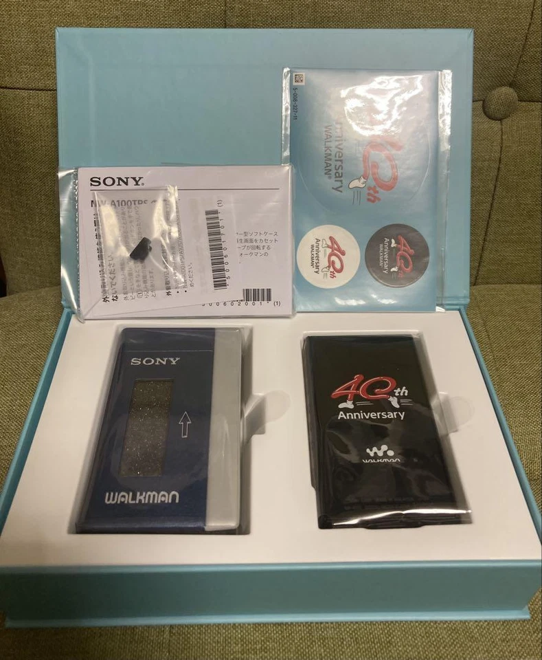 Sony Walkman NW-A100TPS 16GB 40th Anniversary Model Limited Hi-Res Japan NEW - Image 3 of 4