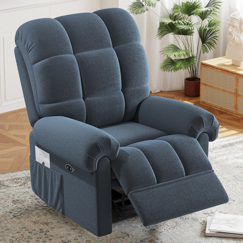 Elektrisch Relaxsessel Fernsehsessel Liegefunktion Ergonomisch Sofa Relaxstuhl - Bild 2 von 4
