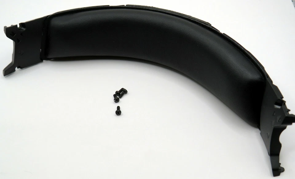 Logitech G935 & G635 Ersatz-Leder-Bügel-Polster (PU) m. Halterung. G633 & G933 - Bild 3 von 3