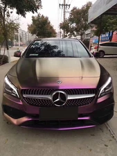 Galaxy Dust Matte Magic Purple Metallic Sticker Decal Vinyl Wrap Sheet Film DIY