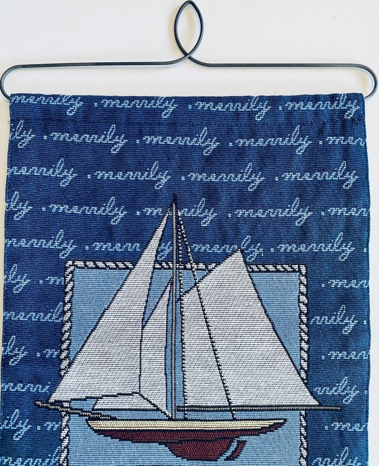 Heritage 蕾丝航海帆船挂毯 Life Is But A Dream 12x18 壁挂 — 第 3/4 张图片