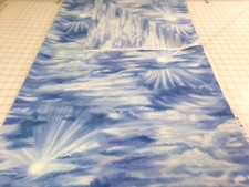Hoffman International Fabric.  Blue Sunrise, ...