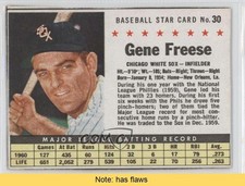 1961 Post Gene Freese (Hand Cut) #30 READ b7j