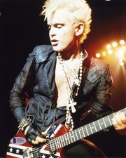 Billy Idol Live Autographed Signed 8x10 Photo Certified Authentic BAS COA
