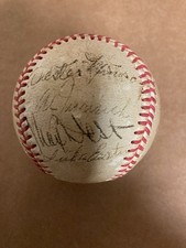 Minnie Minoso Signed 1949 San Diego Padres(PCL AAA) Team Ball-Early Minoso Auto!