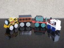 Thomas The Train  Friends Micro Mini Trains Lot 4 Clarabel Thomas Luke Samson