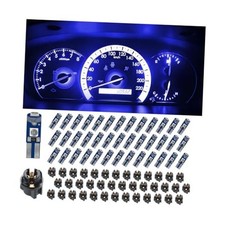 Car Dashboard T5 LED Lights, Super Bright Auto Instrument Panel 3030 40PCS Blue