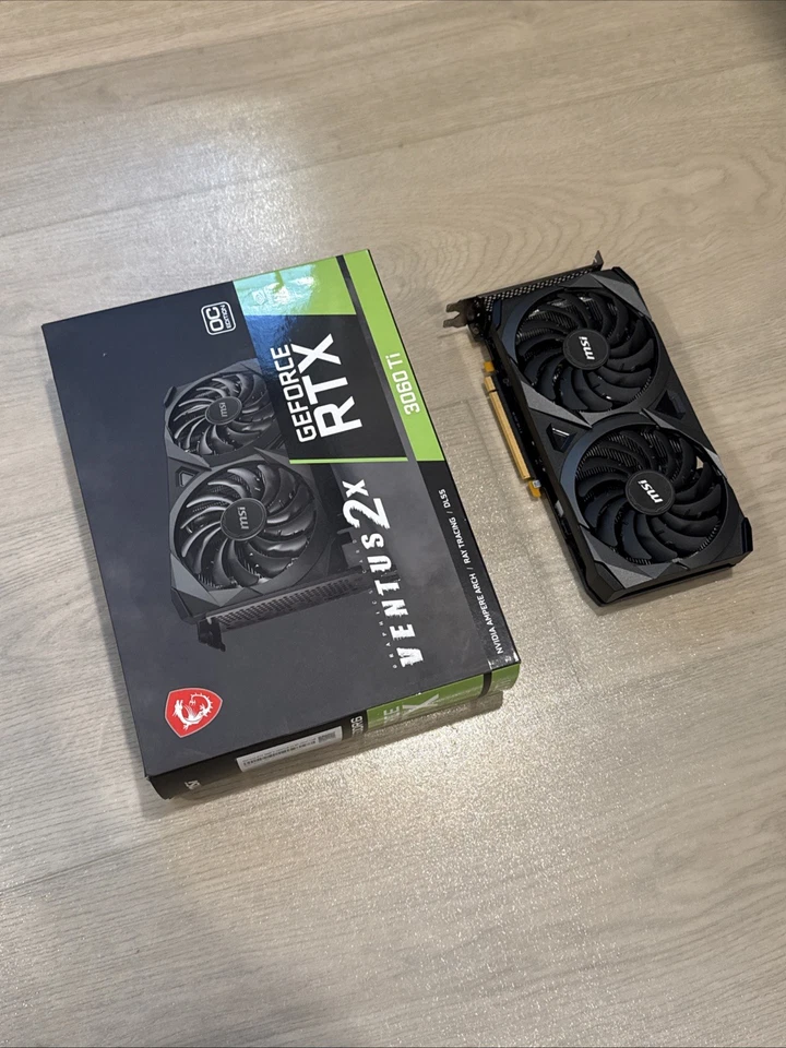 MSI GeForce RTX 3060 Ti VENTUS 2X 8G OCV1 LHR 8GB GDDR6 Video Card (G306TV2X8CL) - Image 4 of 4