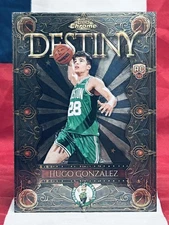 2025-26 Topps Chrome - Hugo Gonzalez #D-23 Destiny Boston Celtics Rookie (RC)