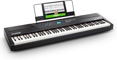 Alesis Recital Pro - E Piano 88 Tasten mit Gewichteten Volle Größe Klavier, Laut