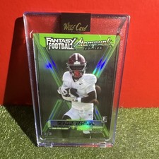 Wild Card Fantasy Football Atompunk Germie Bernard Rookie Serial Numbered 3/3