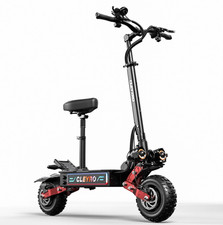 6000W Folding Dual Motor 60V 33A Adult Electric Scooter 11" Road Tire E-Scooter