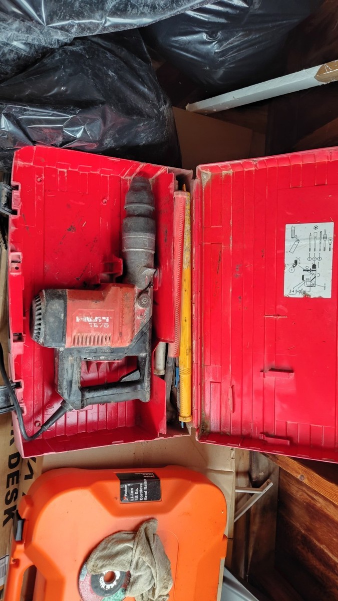 Hilti TE75 Rotary Hammer Drill - Red for sale online | eBay