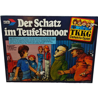 TKKG Brettspiel Der Schatz im Teufelsmoor Noris Gesellschaftsspiel Familienspiel