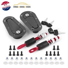 Universal Racing Car Flush Mount Hood Latch Pin Key Locking Set Quick Release Universal Racing Car Flush Mount Hood Latch Pin Key Locking Set Quick Release