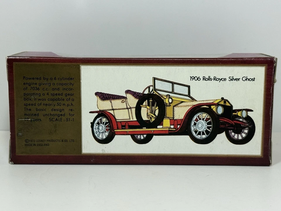 Matchbox Models of Yesteryear 1906 Rolls-Royce Silver Ghost Y-10 - Image 4 of 4