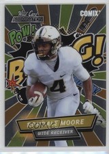 2021 Alumination Comix Black Chase - Orange/Yellow /99 Rondale Moore #AC-20 07rd